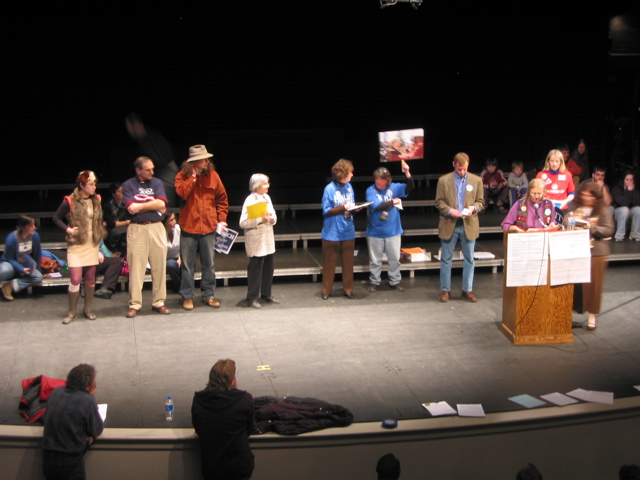 Leaders announce their totals, phase 1