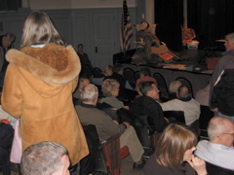 GOP caucus with visiting scarecrow
