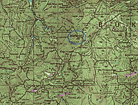 my new hiking map