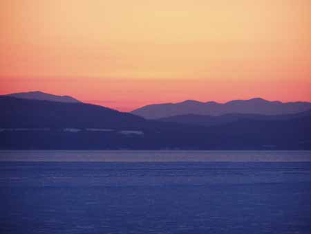 Lake at Sunset
