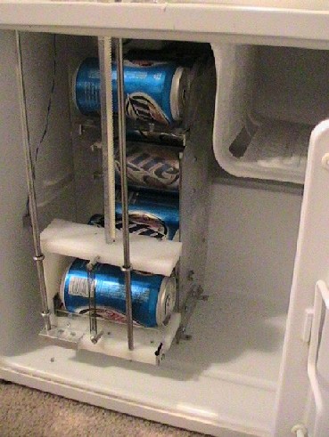 beer launching fridge