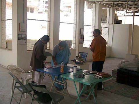 Dr Vidya Jonnalagadda at the AID office