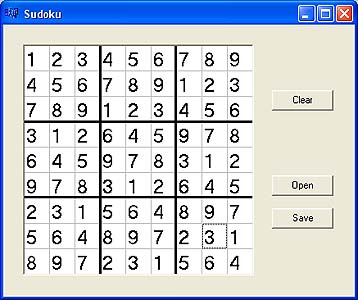 The sudoku builder 