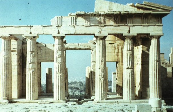 Athenian Acropolis: Propylaea and Parthenon
